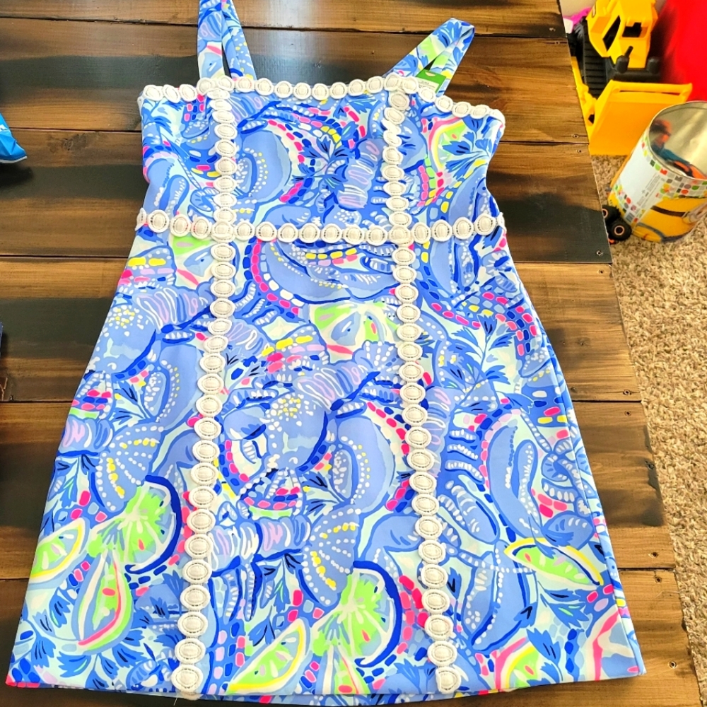 FREE SHIP Nwt lilly pulitzer janelle shift 14